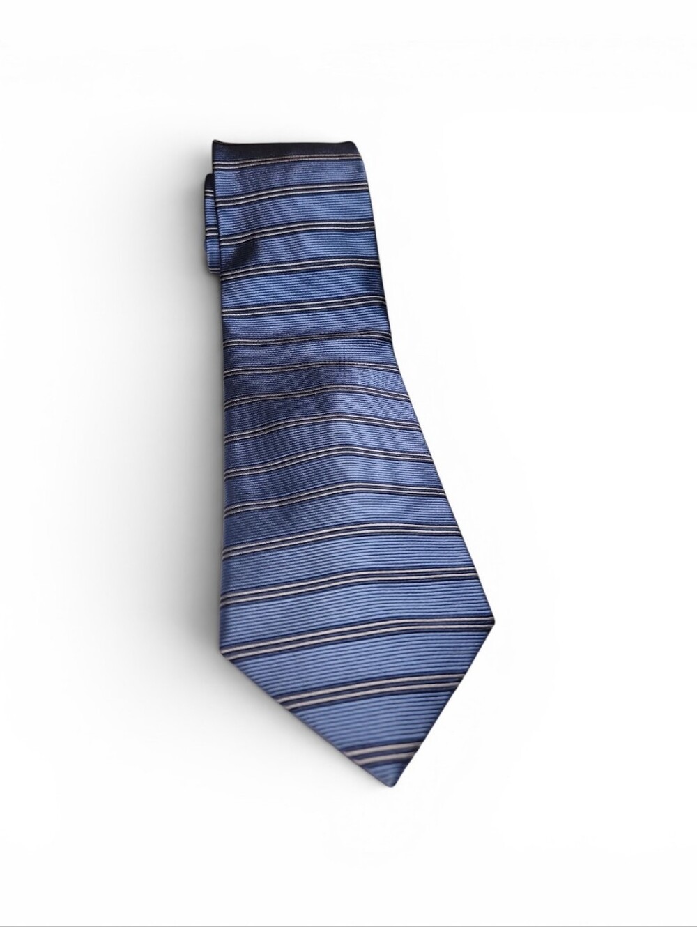 Jos A Bank Classic Navy Microdot Silk Tie - Men Accessories - Picture 8 of 8